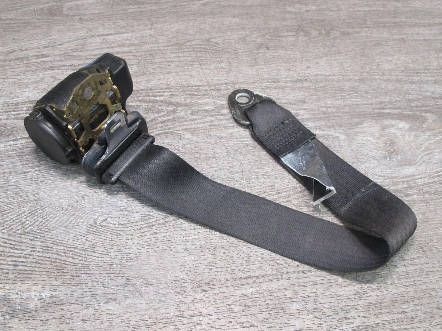 87-95 PORSCHE 928 S FRONT LEFT & RIGHT SIDE SEATBELT RETRACTOR SET OEM