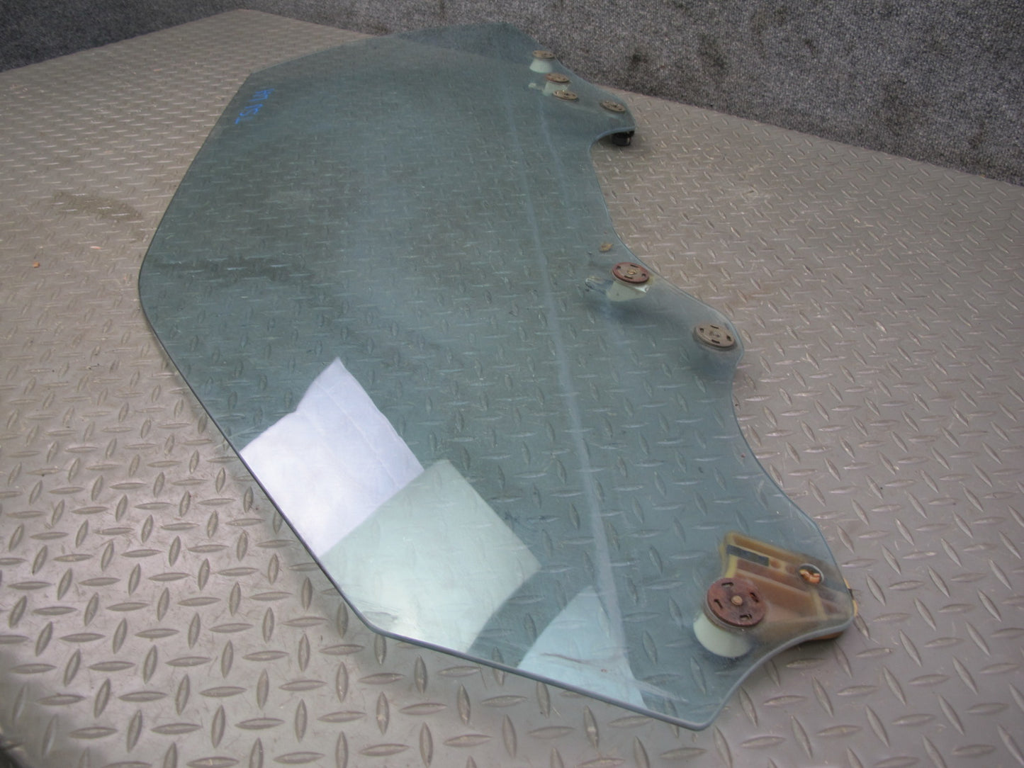 86-92 Toyota Supra MA70L Left Driver Door Glass Window OEM