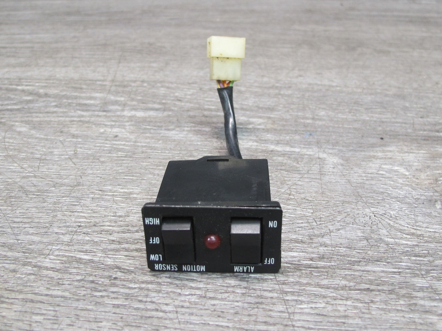 85-89 Toyota MR2 AW15 Front Center Console Alarm Theft Switch Panel OEM