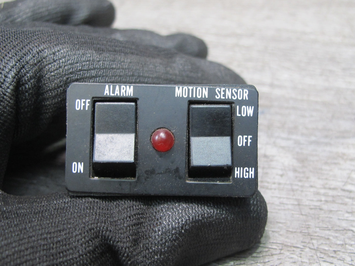 85-89 Toyota MR2 AW15 Front Center Console Alarm Theft Switch Panel OEM