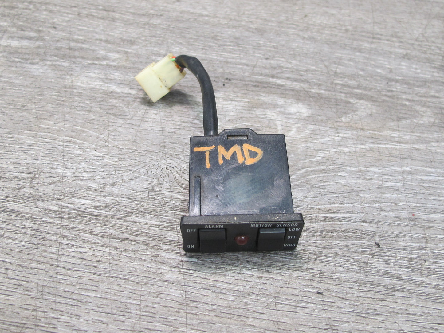 85-89 Toyota MR2 AW15 Front Center Console Alarm Theft Switch Panel OEM