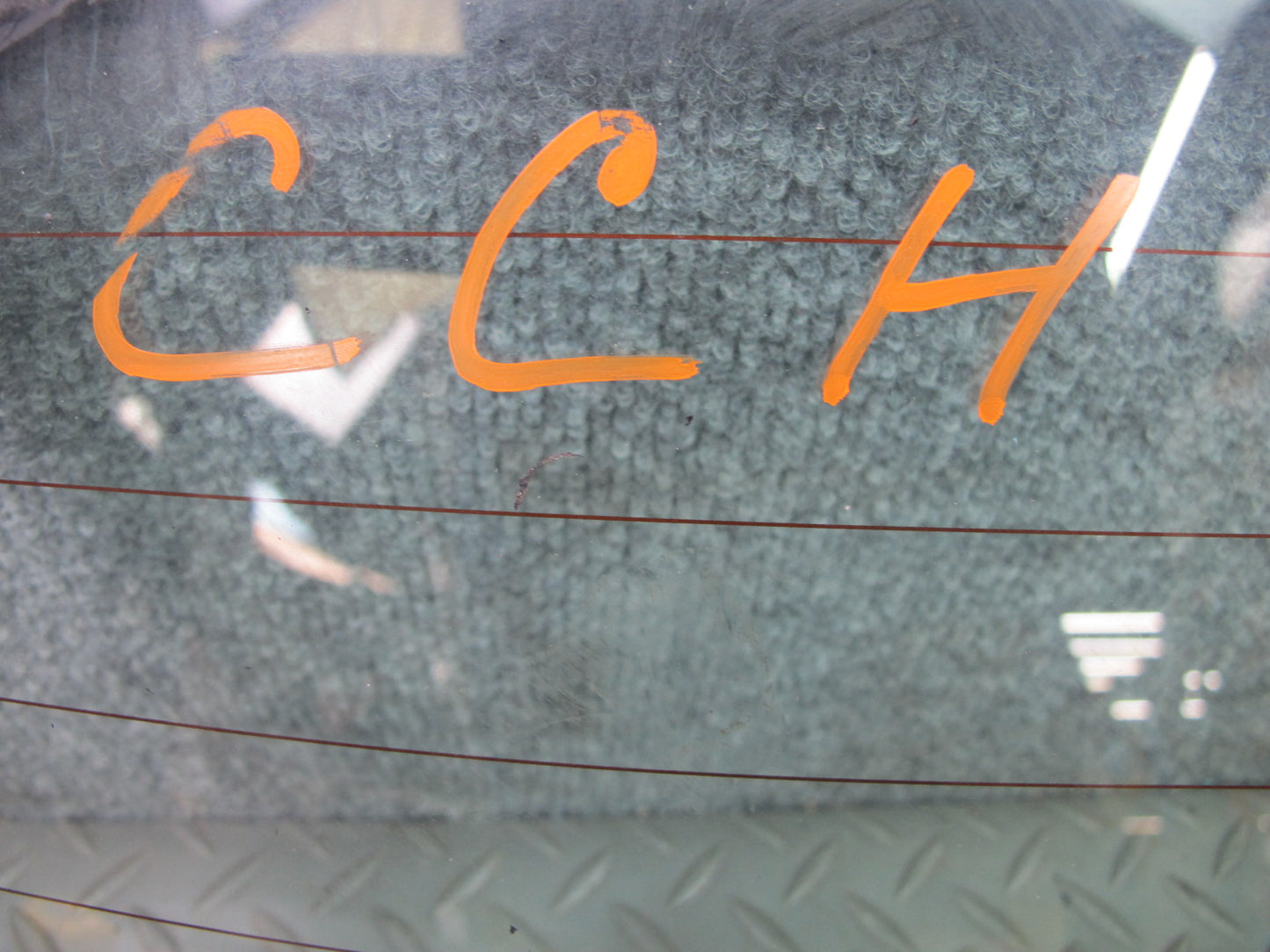 05-08 Chrysler Crossfire Convertible Rear Windshield Window Glass OEM