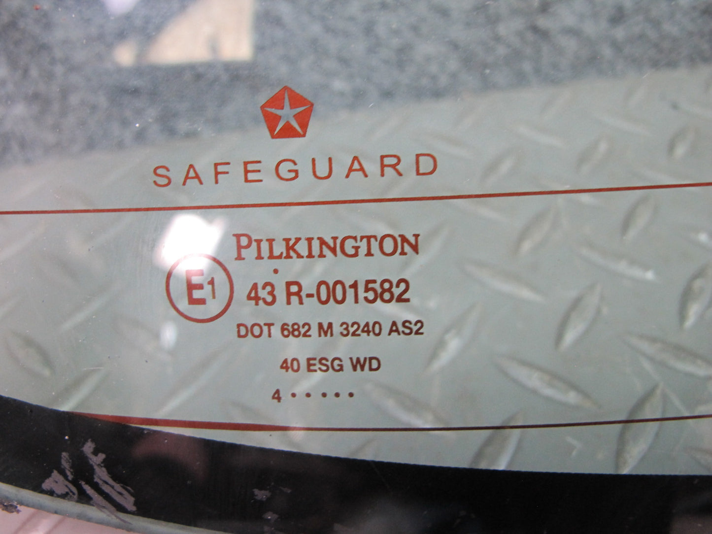 05-08 Chrysler Crossfire Convertible Rear Windshield Window Glass OEM