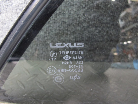01-05 Lexus JCE10L IS300 Sedan Rear Right Door Quarter Glass Window OEM