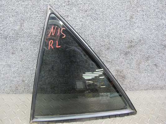 01-05 Lexus JCE10L IS300 Sedan Rear Left Door Quarter Glass Window OEM