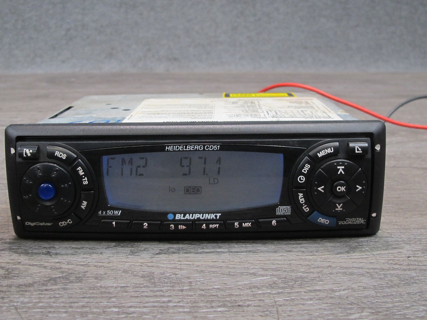 Blaupunkt Heidelberg CD51 Am/fm Radio CD Receiver Player