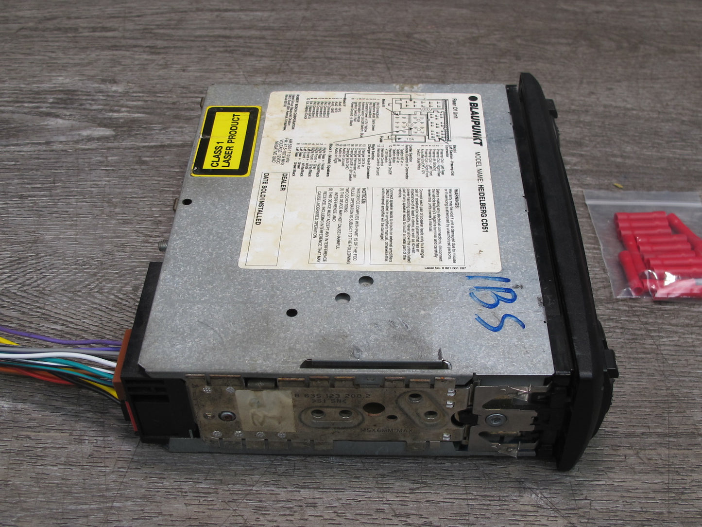 Blaupunkt Heidelberg CD51 Am/fm Radio CD Receiver Player