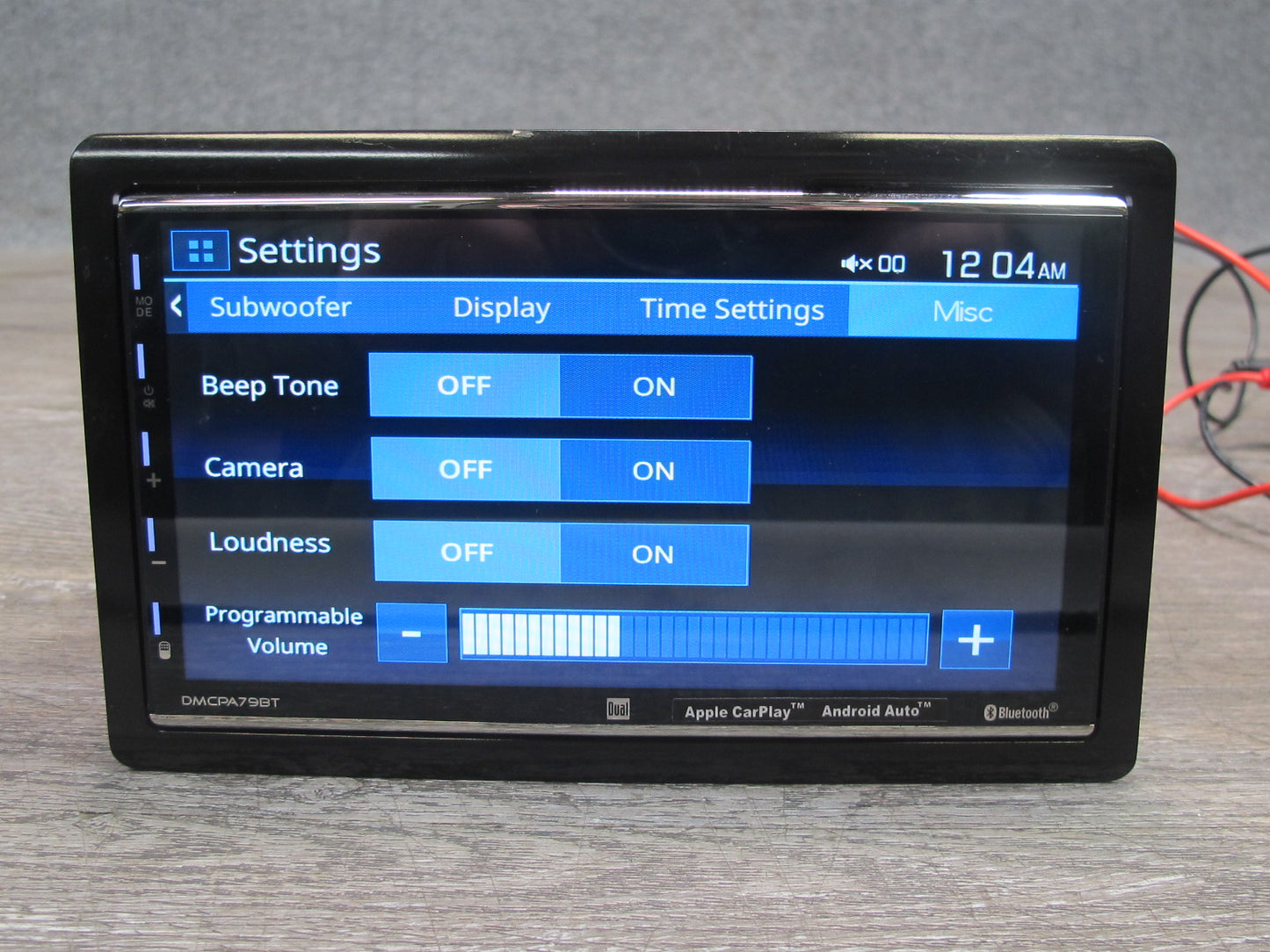 Dual Electronics 7" 2 DIN Digital Media Receiver Apple Carplay Android Auto