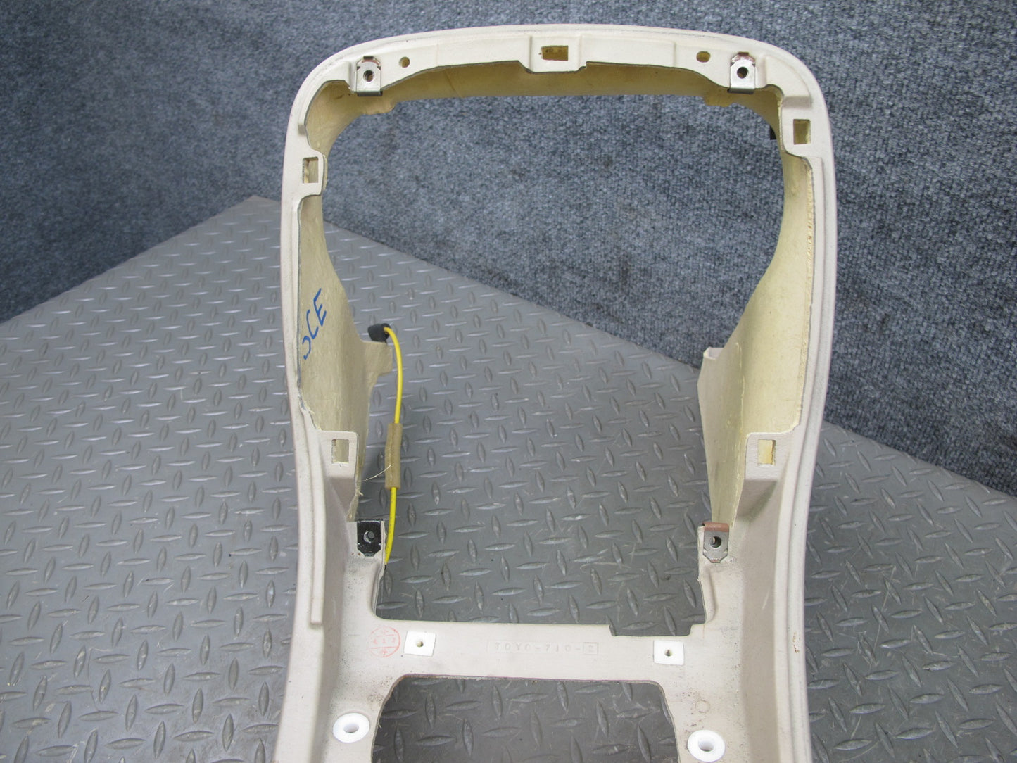 95-00 Lexus JZZ31L SC400 SC300 Center Console Trim Cover Panel Ivory OEM