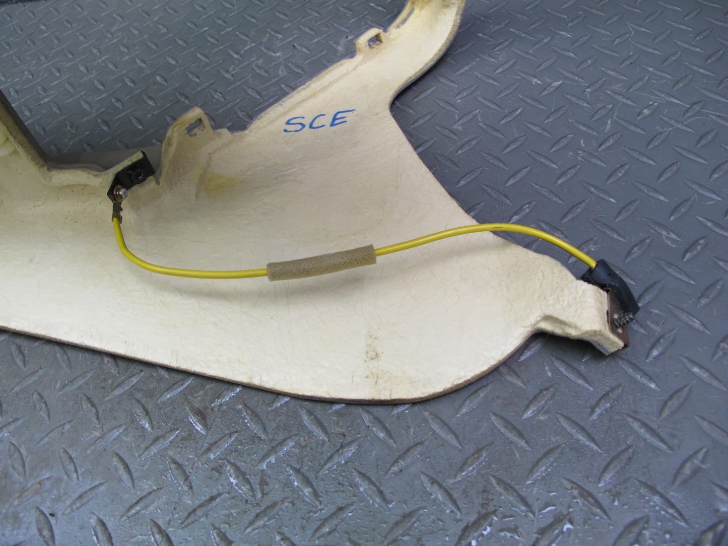 95-00 Lexus JZZ31L SC400 SC300 Center Console Trim Cover Panel Ivory OEM