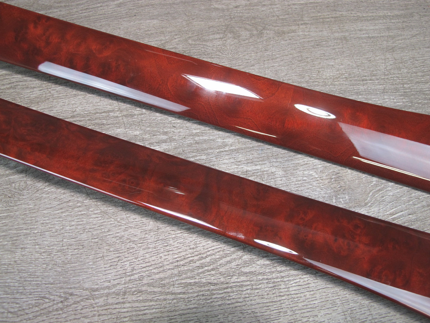 2008 Lexus UVF46L LS600h 14pcs Door Dash Roof Center Console Wood Trim Set OEM