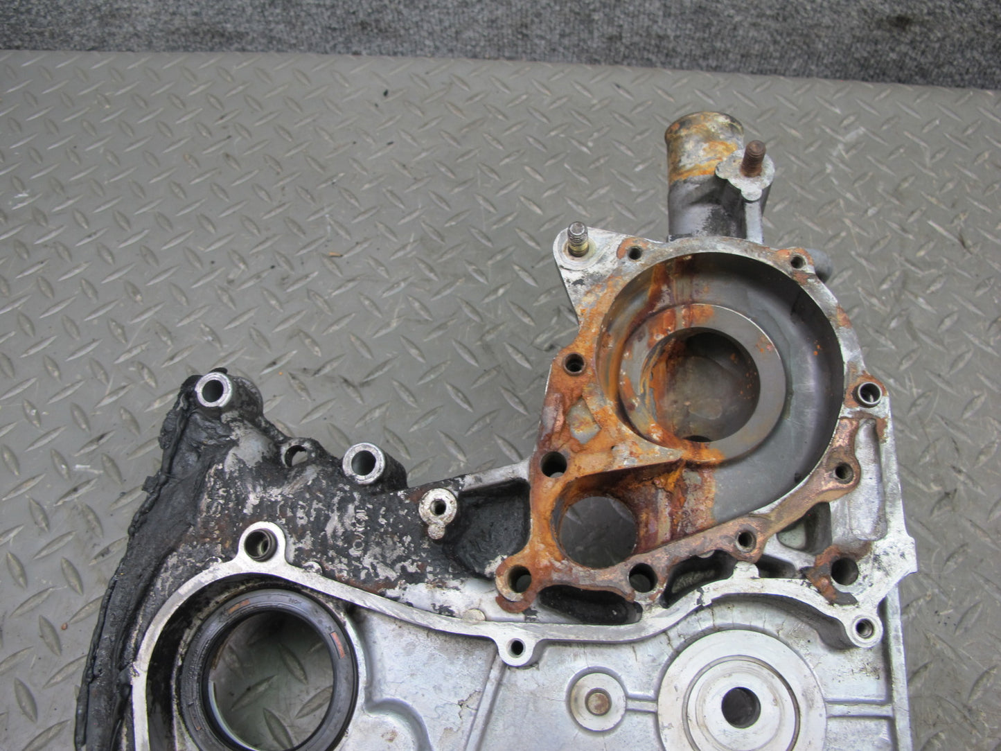 89-92 Toyota Supra MK3 7MGTE Set of 4 Engine Lower & Upper Timing Belt Cover OEM