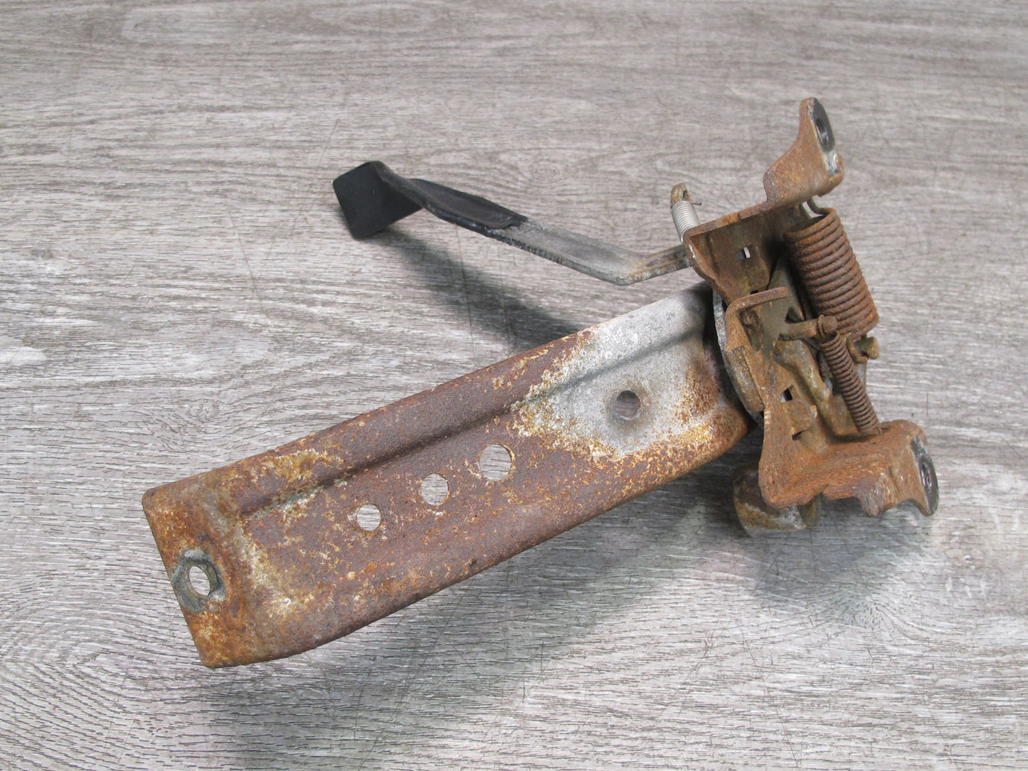 86-90 Mazda RX7 FC3S Front Hood Lock Latch Actuator w Bracket Mount OEM