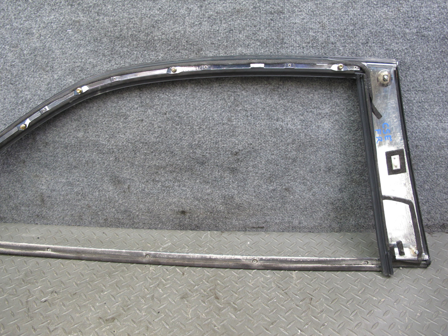 92-00 Lexus JZZ31L SC400 SC300 Set of 2 Door Window Frame Trim Molding OEM