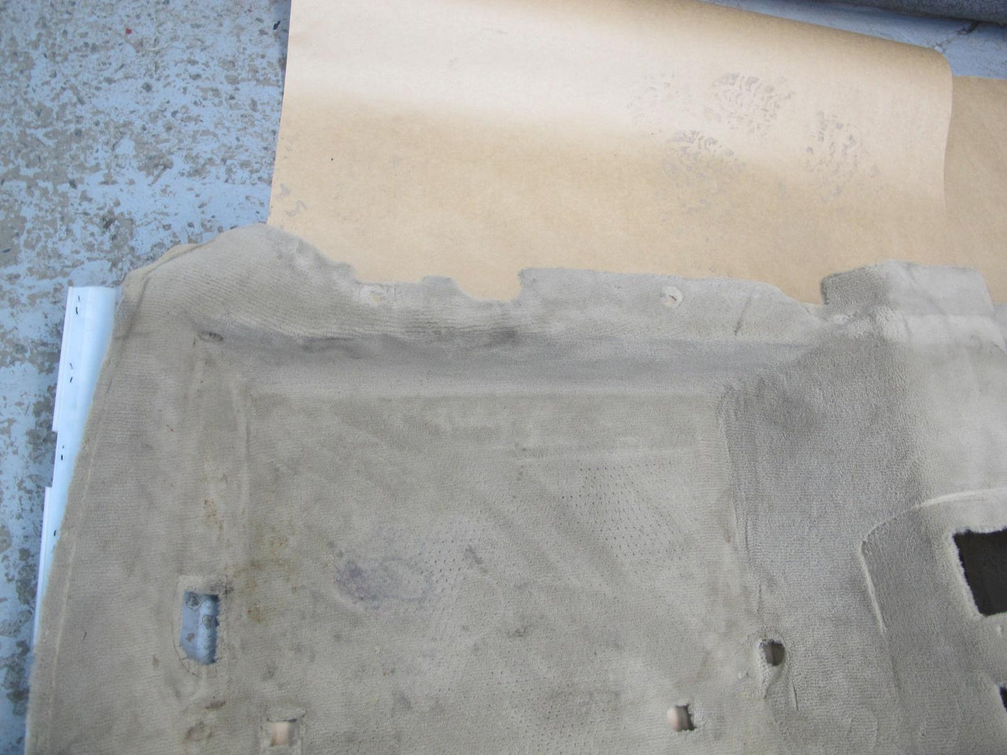 92-00 Lexus JZZ31L SC400 SC300 Floor Carpet Liner Cover Ivory OEM