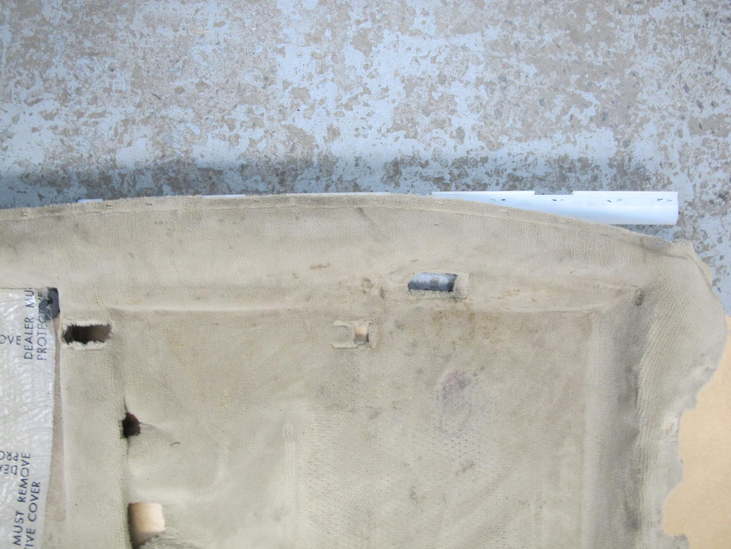 92-00 Lexus JZZ31L SC400 SC300 Floor Carpet Liner Cover Ivory OEM
