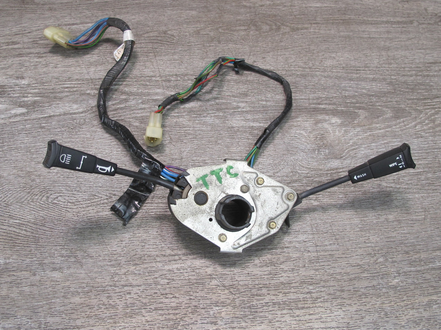 75-82 TRIUMPH TR7 STEERING COLUMN WIPER LIGHT MULTI SWITCH OEM