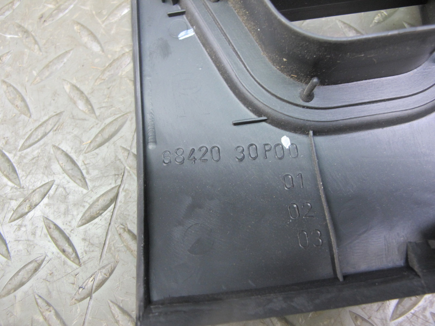 90-96 Nissan Z32 300ZX Set of 2 Dash Left & Right Air Vent END Cap Trim OEM