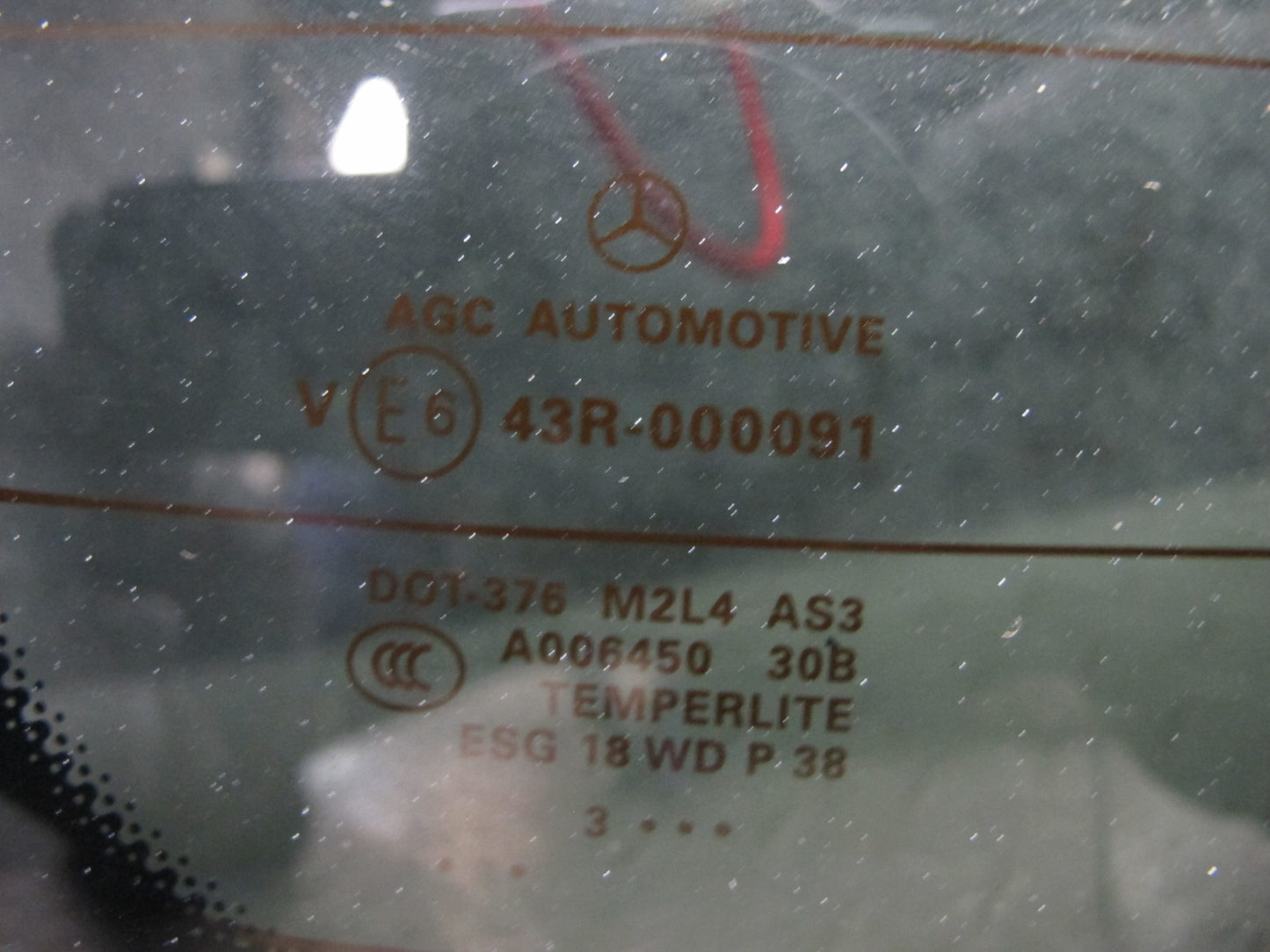 2012-2015 Mercedes W166 Ml-class Trunk Lid Liftgate Tailgate Glass Window