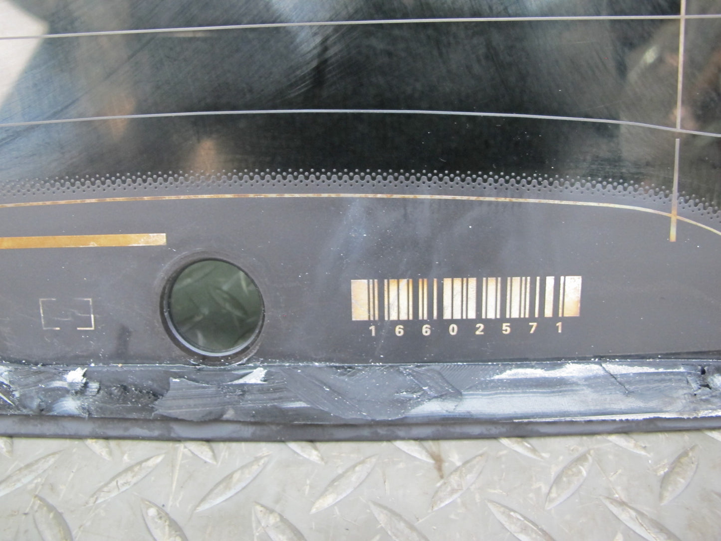 2012-2015 Mercedes W166 Ml-class Trunk Lid Liftgate Tailgate Glass Window