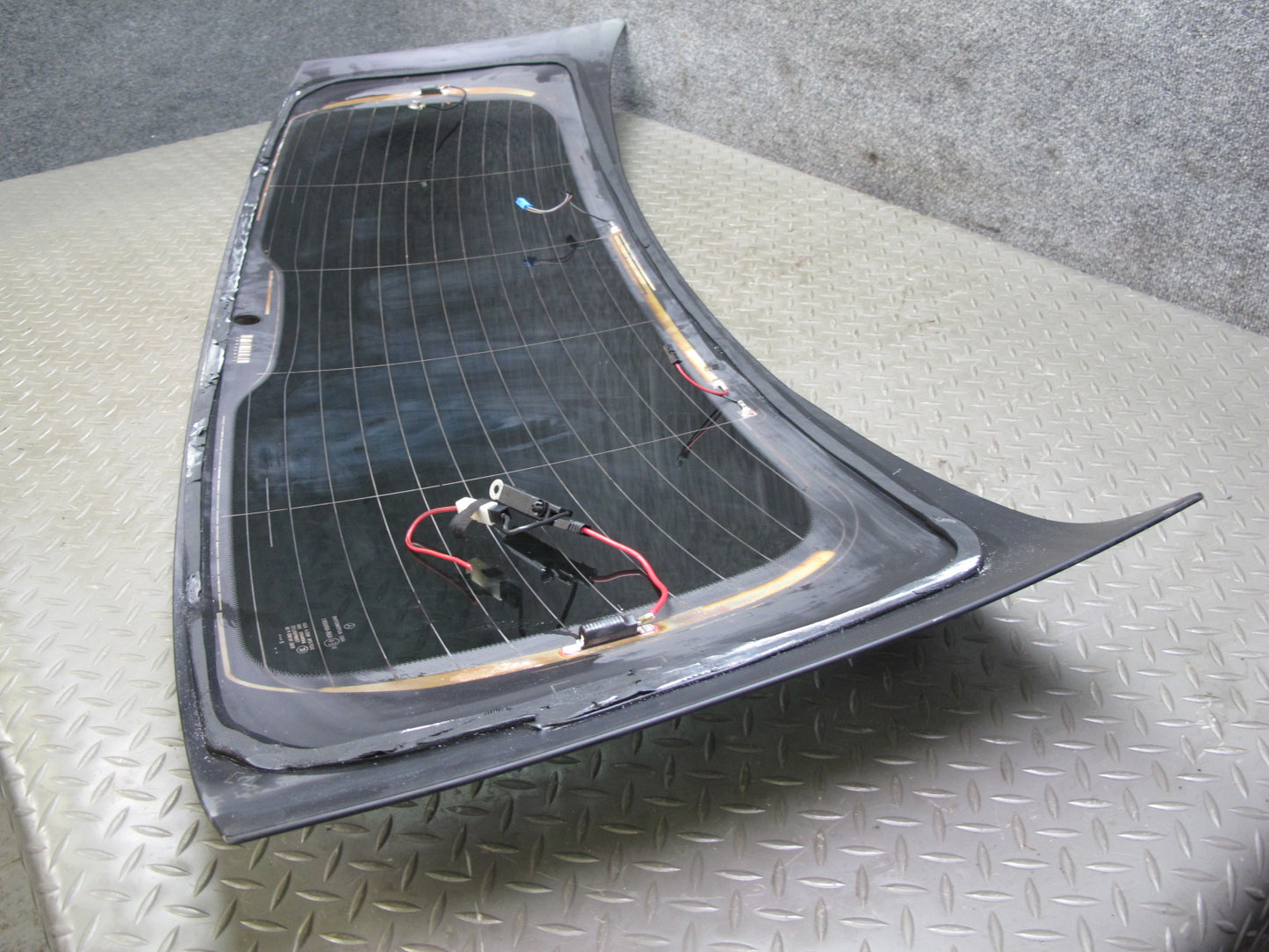 2012-2015 Mercedes W166 Ml-class Trunk Lid Liftgate Tailgate Glass Window