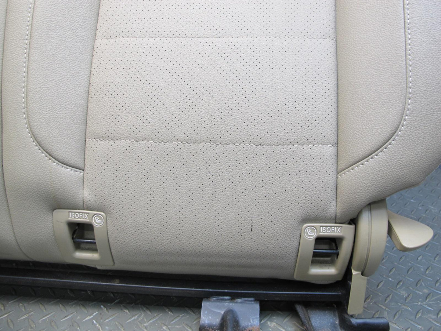 2012-2019 Mercedes W166 ML GLE Rear Left 2ND ROW Seat Upper Leather Cushion