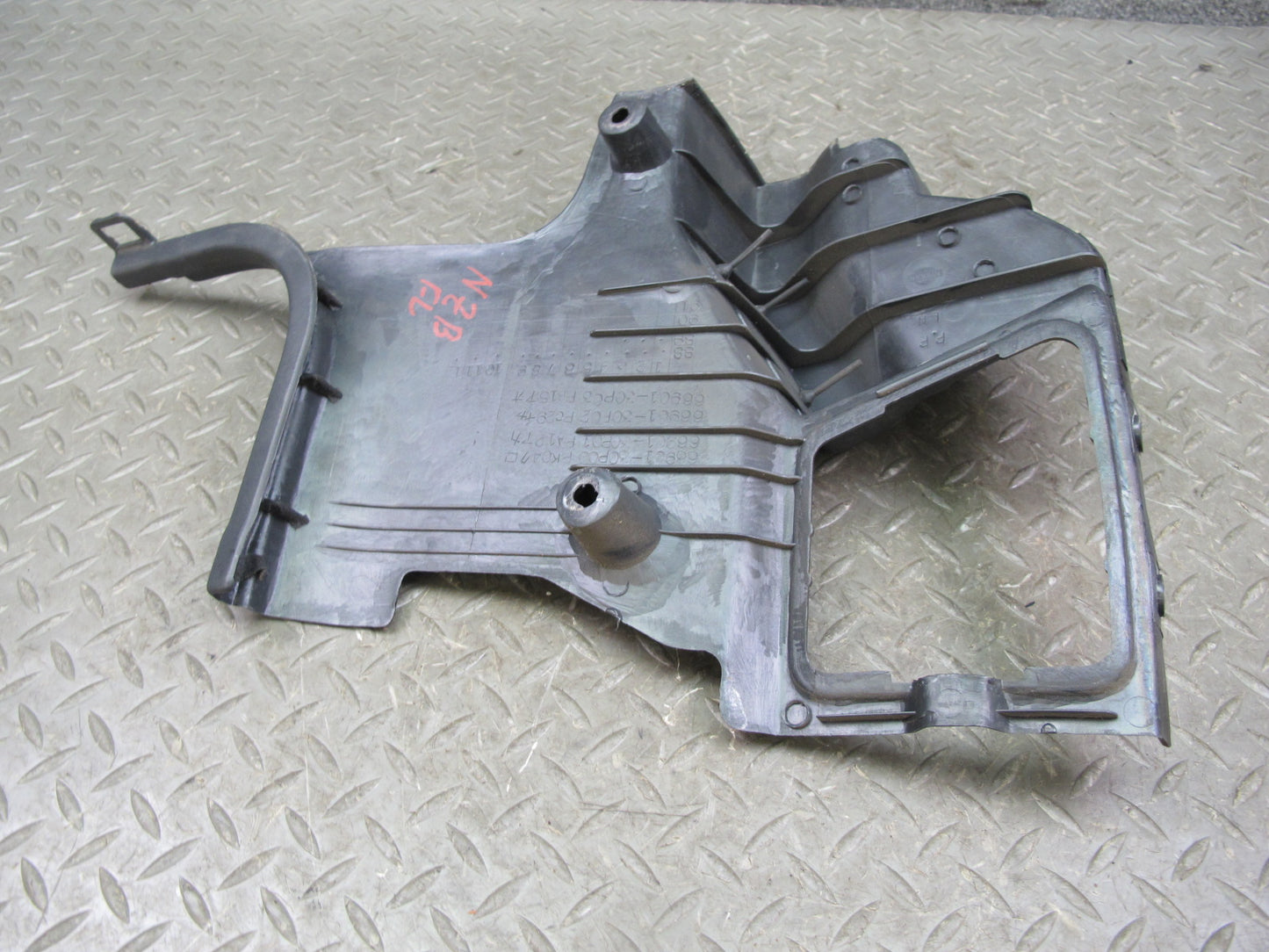 90-96 Nissan Z32 300ZX Set of 2 Front Left & Right Kick Trim Cover Panel OEM