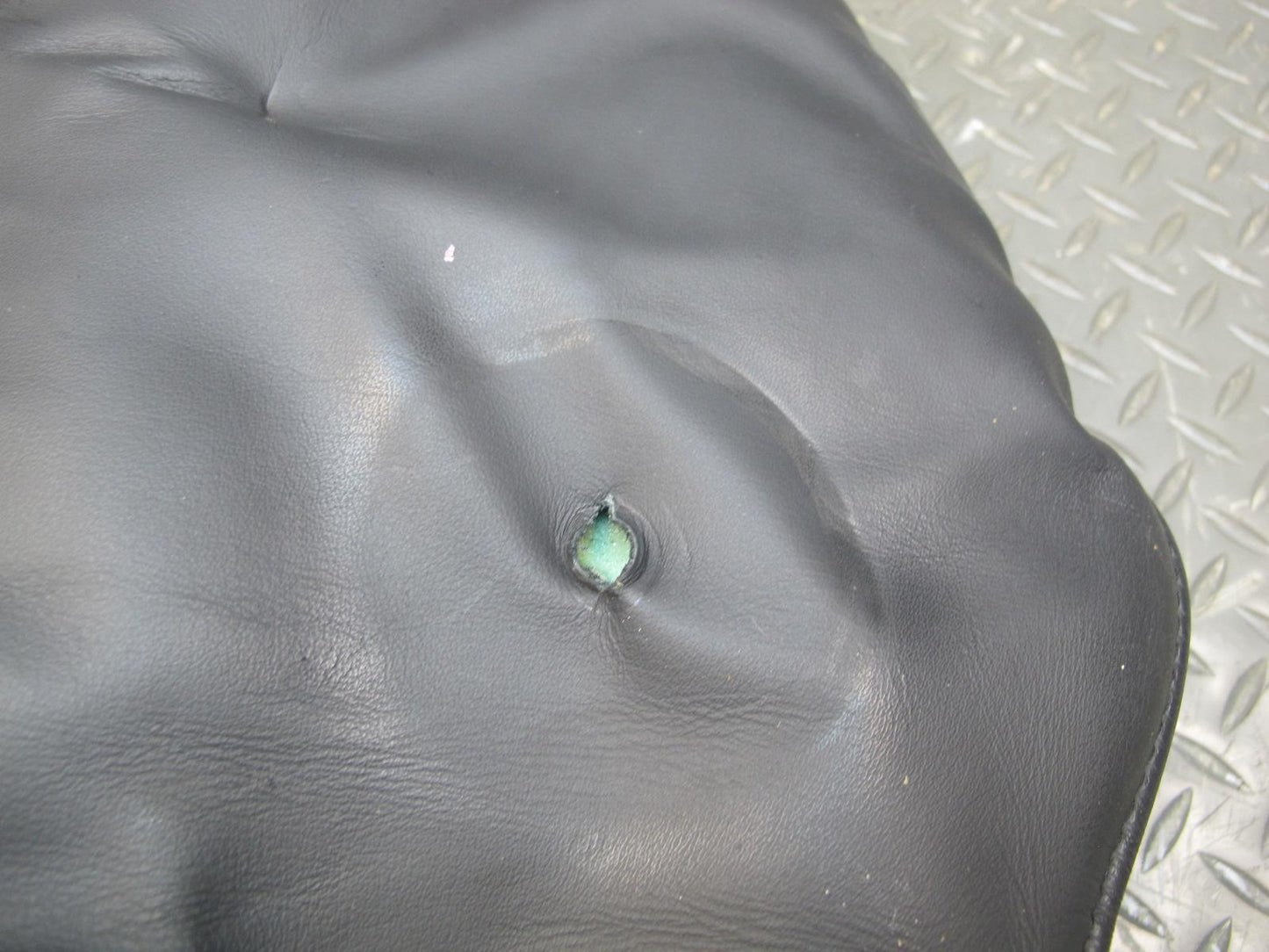 90-96 Nissan Z32 300ZX Front Right Seat Upper Backrest Leather Cushion OEM