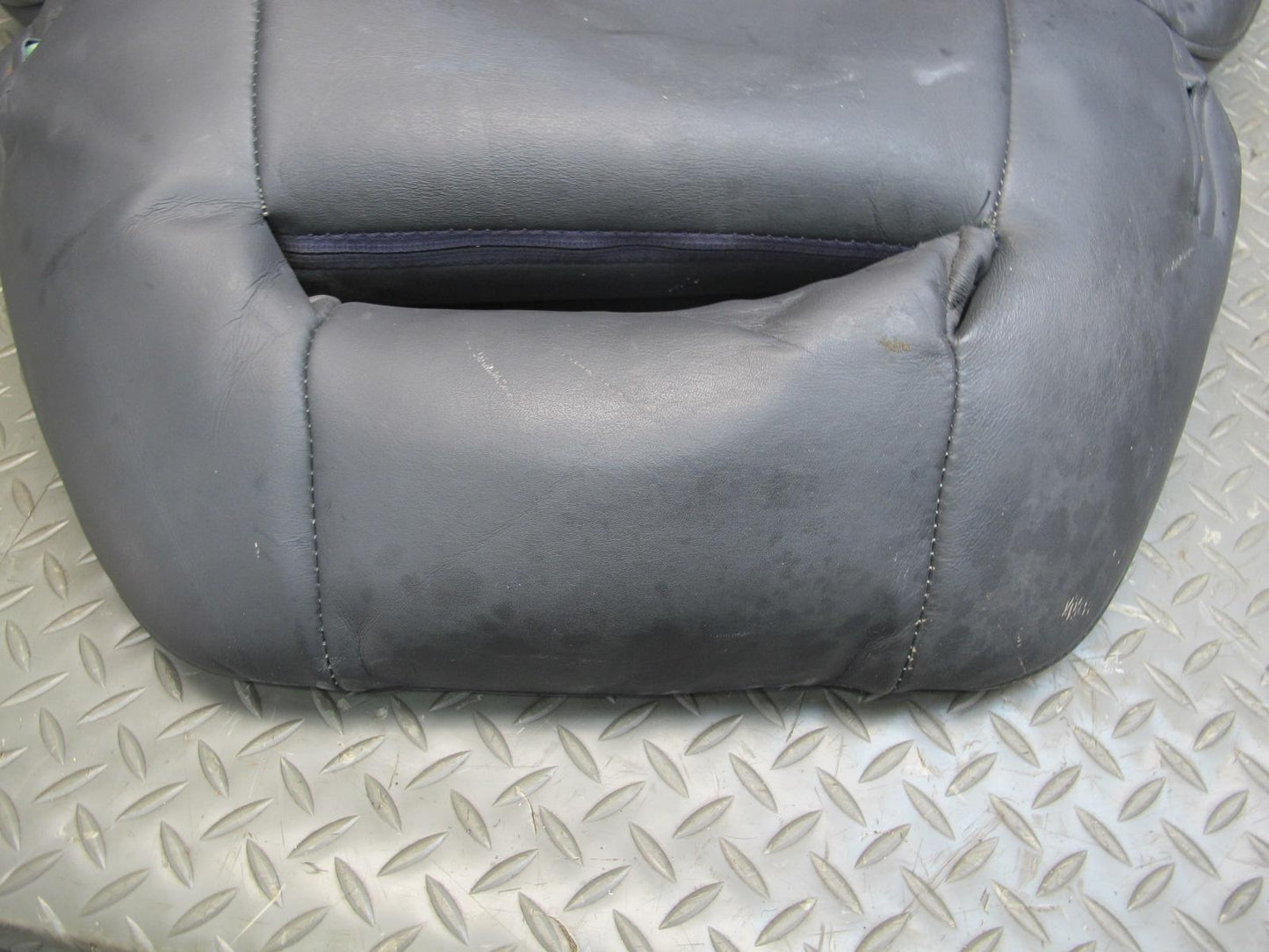 90-96 Nissan Z32 300ZX Front Right Seat Upper Backrest Leather Cushion OEM