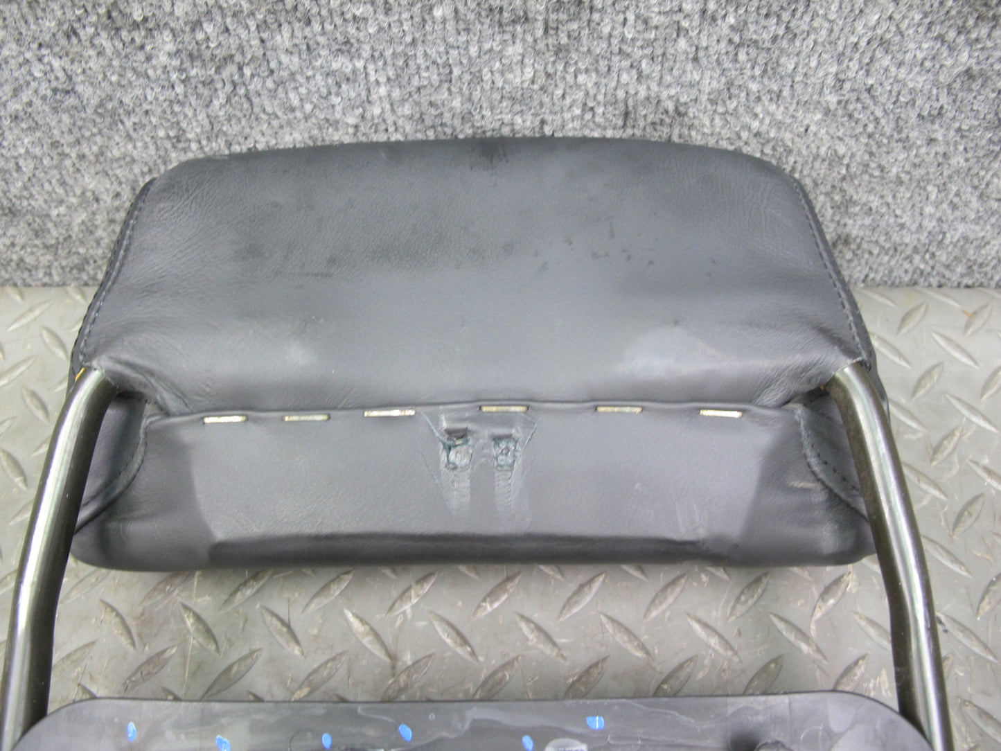 90-96 Nissan Z32 300ZX Front Right Seat Leather Headrest OEM