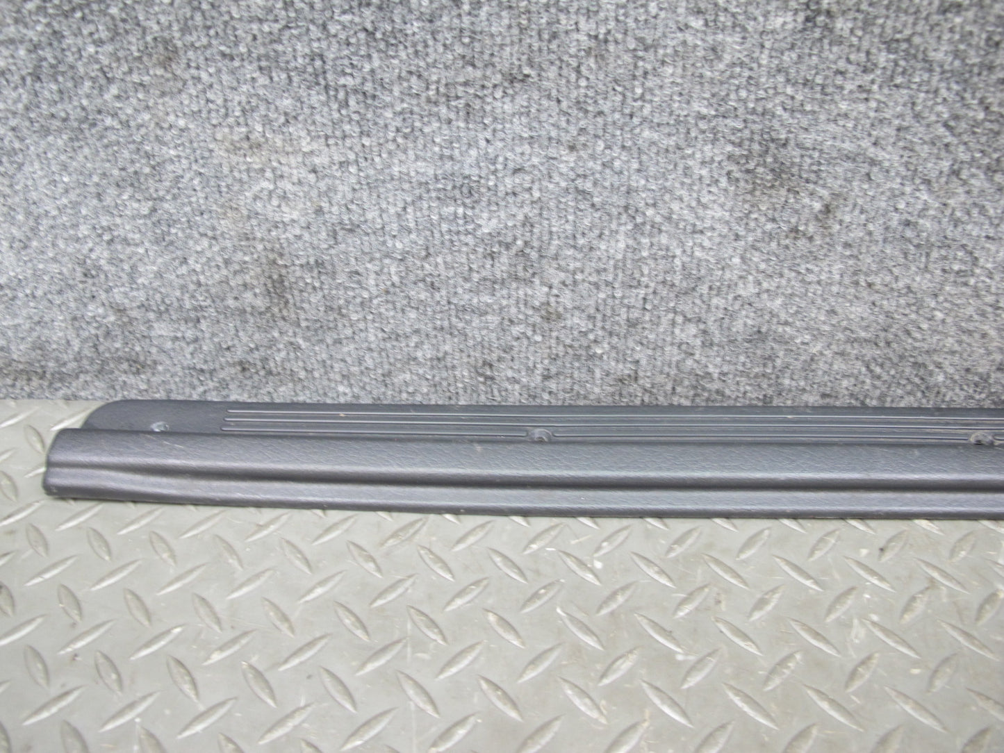 90-96 Nissan Z32 300ZX Coupe Set of 2 Door Scuff Plate Sill Trim Cover OEM
