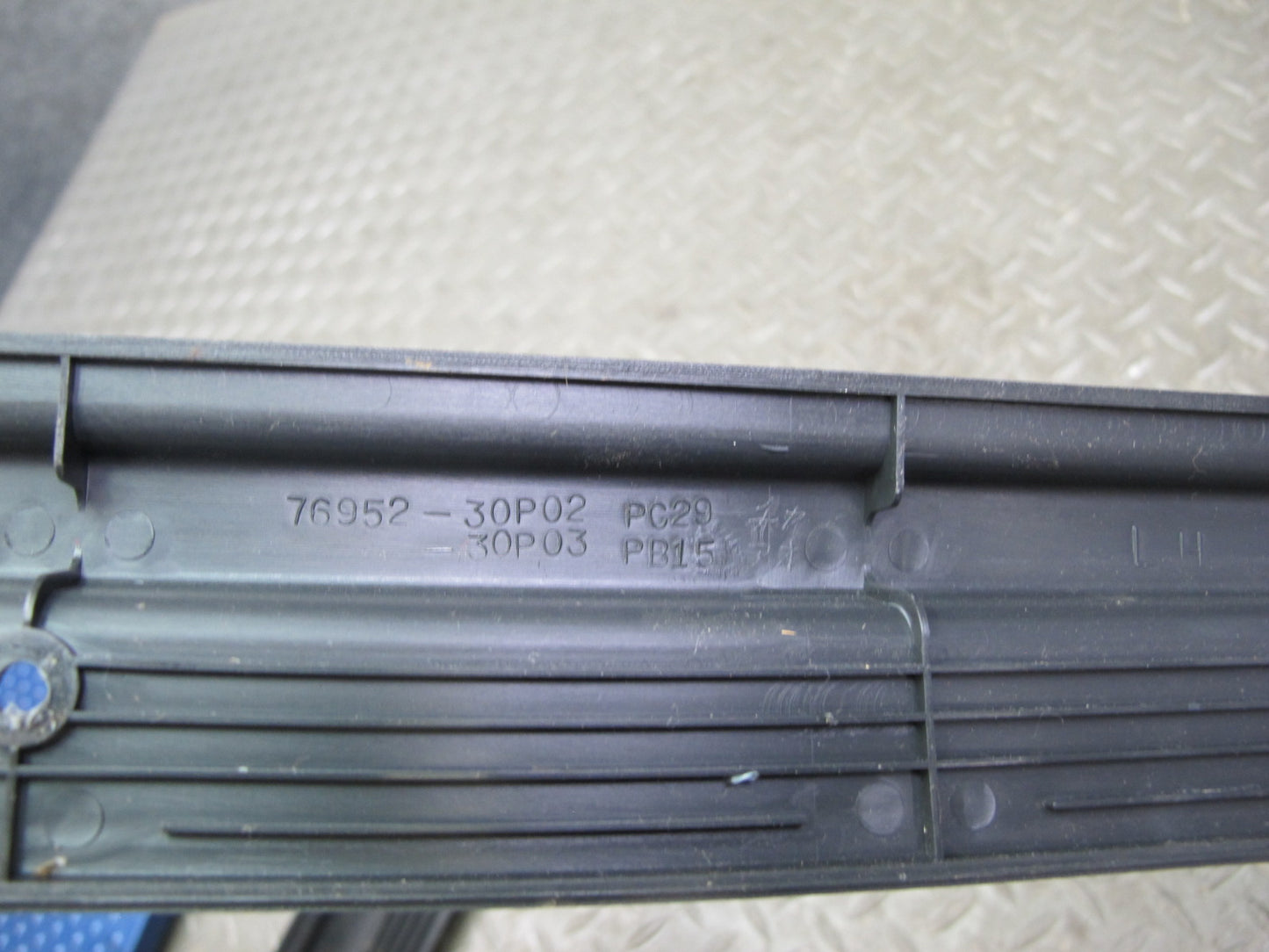 90-96 Nissan Z32 300ZX Coupe Set of 2 Door Scuff Plate Sill Trim Cover OEM