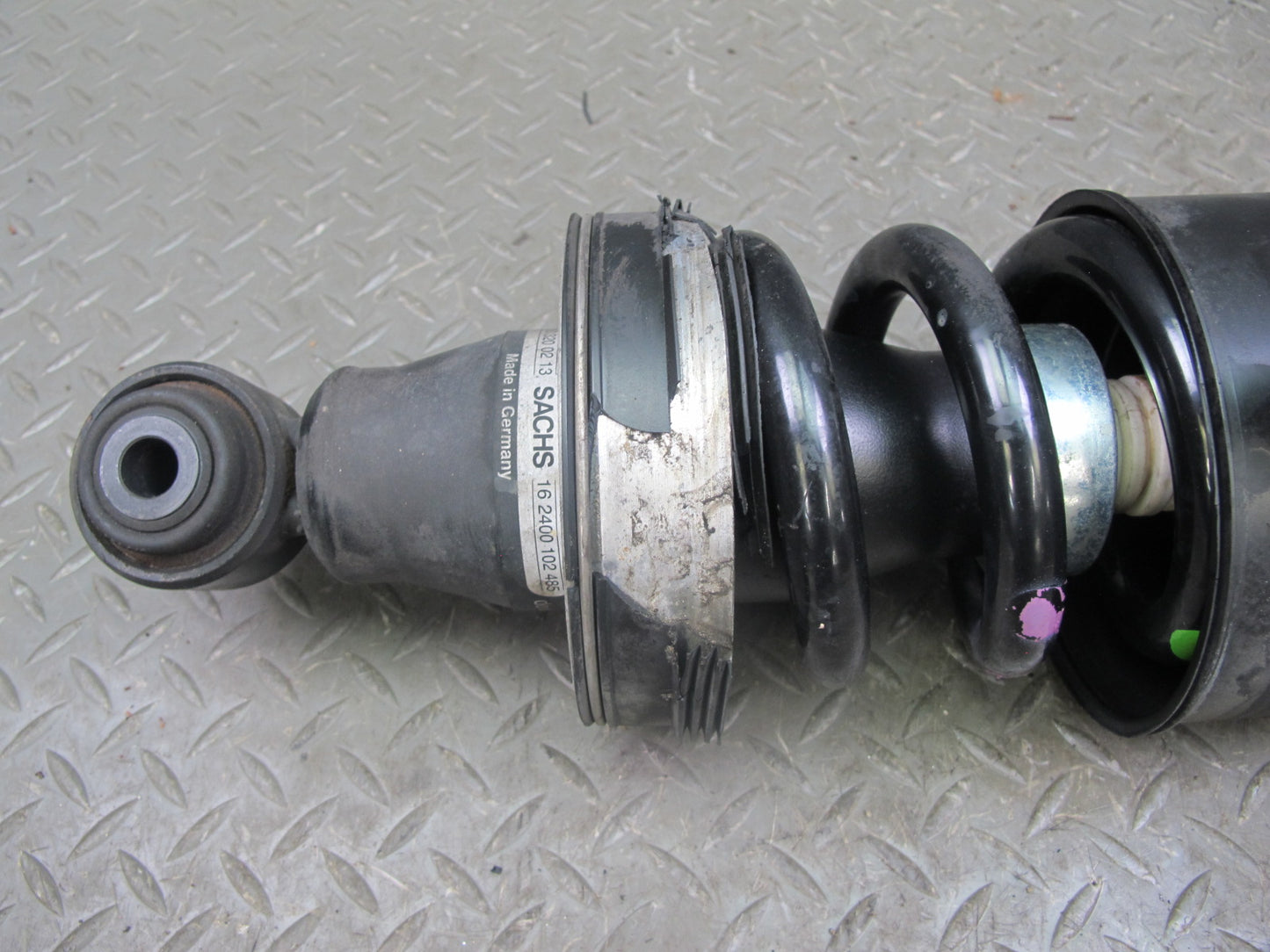 03-06 Mercedes R230 SL500 SL600 Rear Left ABC Hydraulic Shock Strut OEM
