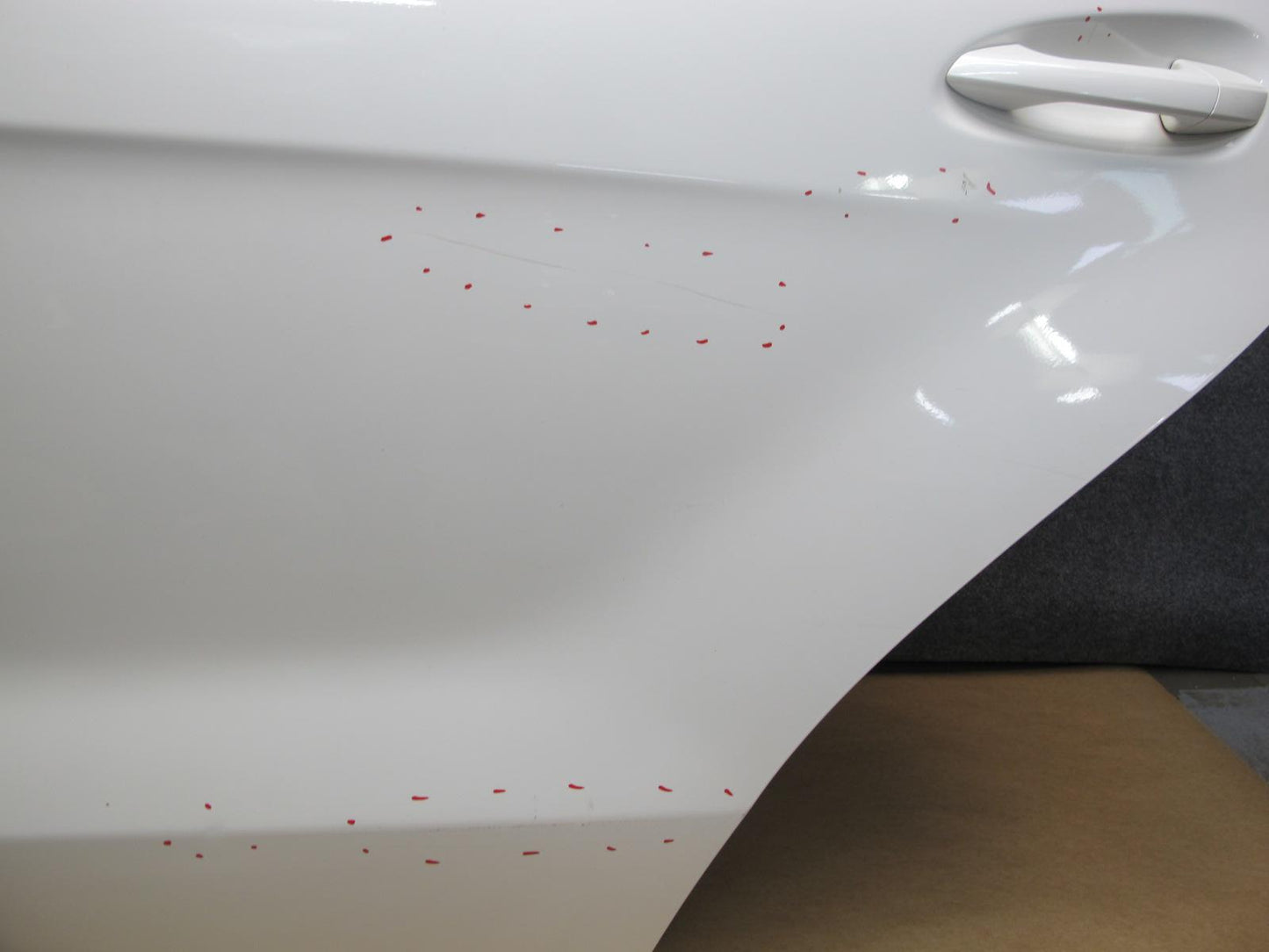 2012-2019 Mercedes W166 ML GLE Rear Left Side Door Shell Panel Cover W/ Glass