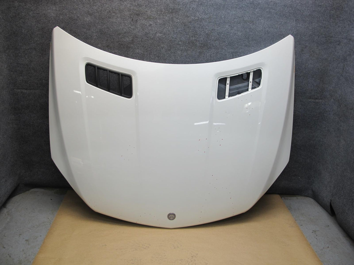 2012-2015 Mercedes W166 Ml-class Front Hood Bonnet Shell Cover Panel White