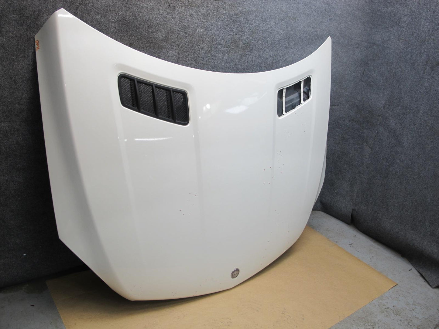 2012-2015 Mercedes W166 Ml-class Front Hood Bonnet Shell Cover Panel White