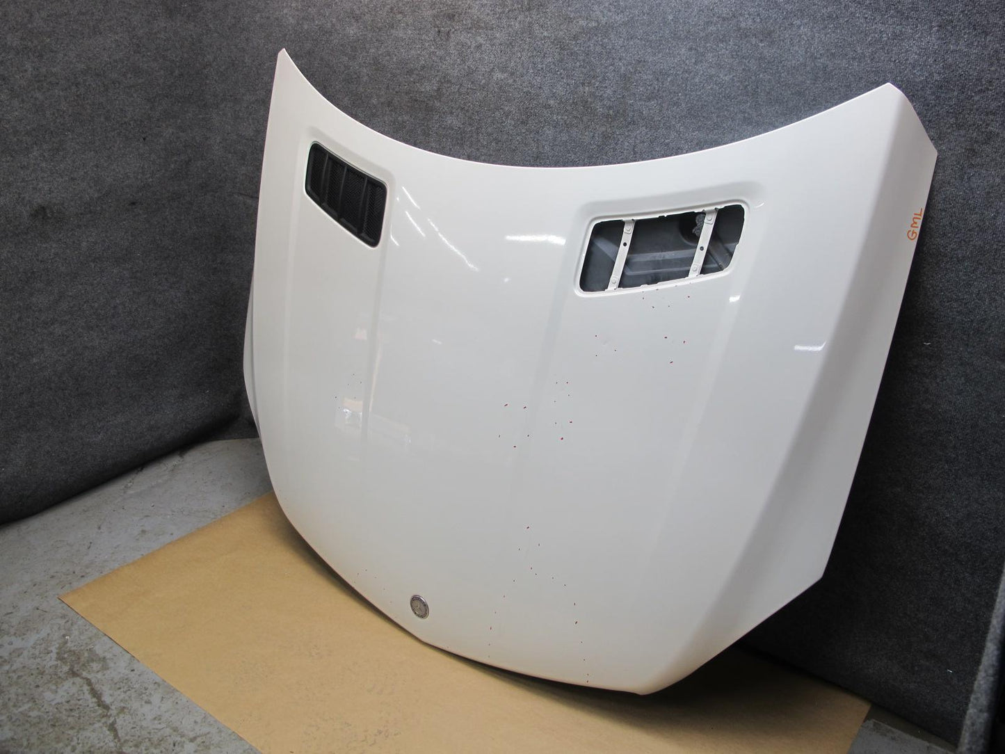 2012-2015 Mercedes W166 Ml-class Front Hood Bonnet Shell Cover Panel White