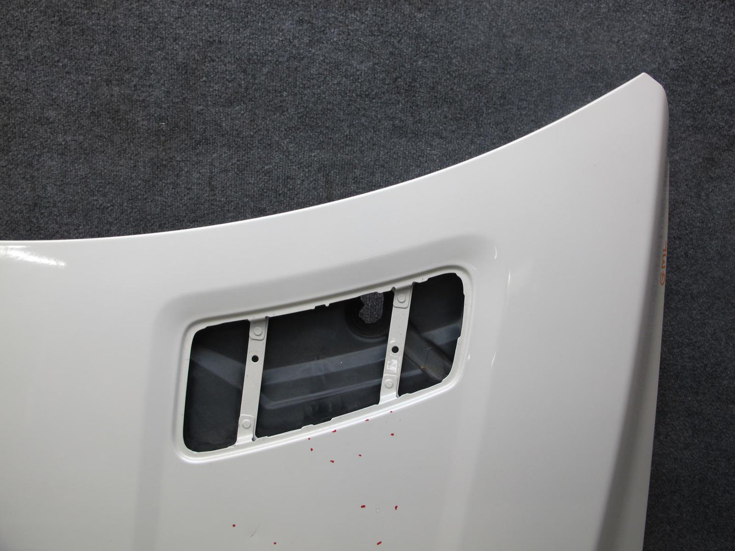 2012-2015 Mercedes W166 Ml-class Front Hood Bonnet Shell Cover Panel White