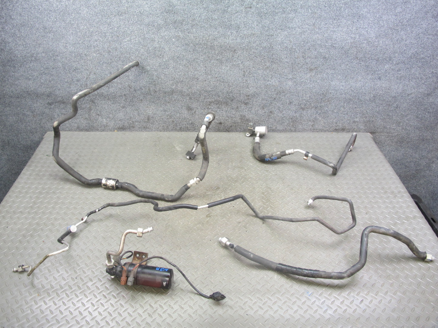 90-92 Nissan Z32 300ZX NON Turbo A/C Air Condition Hose Pipe Line Dryer Set OEM