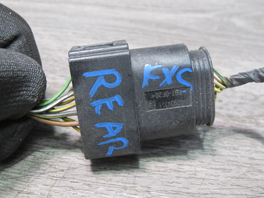 2014 BMW E71 X6M Rear Bumper PDC Parking Distance Sensor Wiring Set OEM