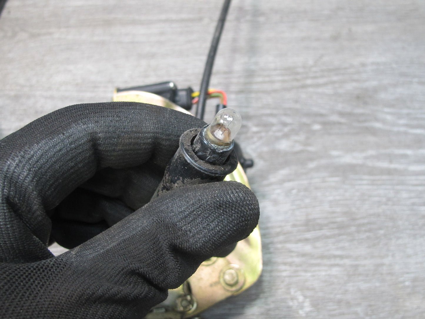 1983-1986 Porsche 928 S Right Pass Side Door Lock Latch Wire Harness Assembly