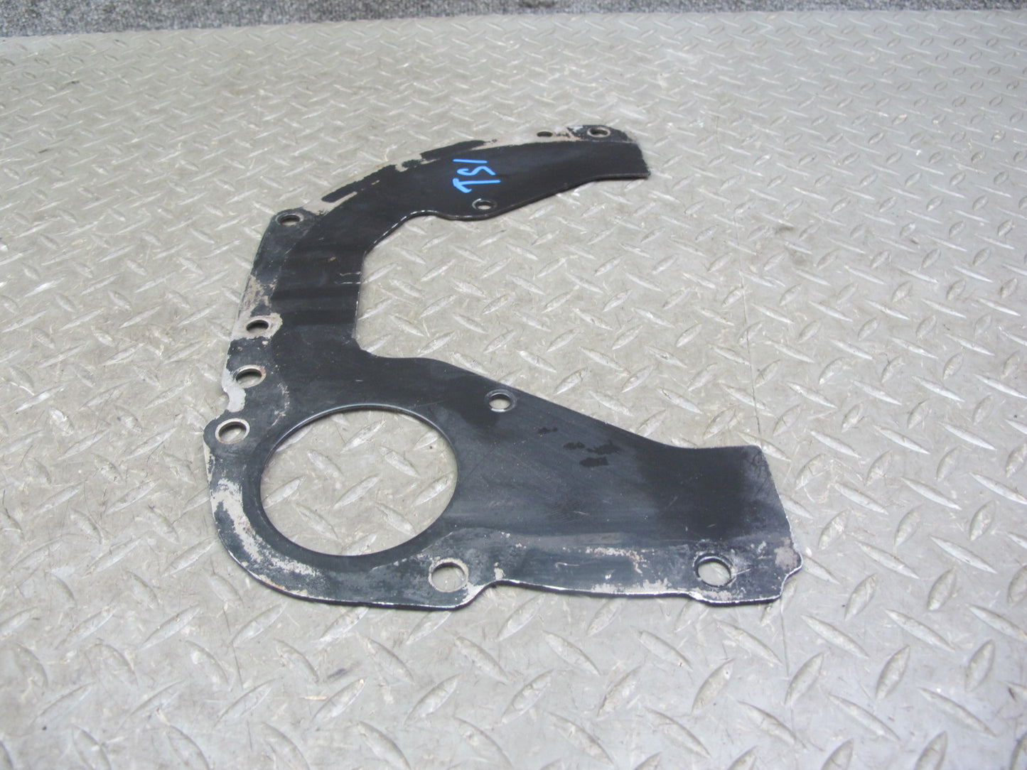 87-88 Toyota Supra MA71 Turbo M/T Transmission Upper & Lower Dust Plate Set OEM