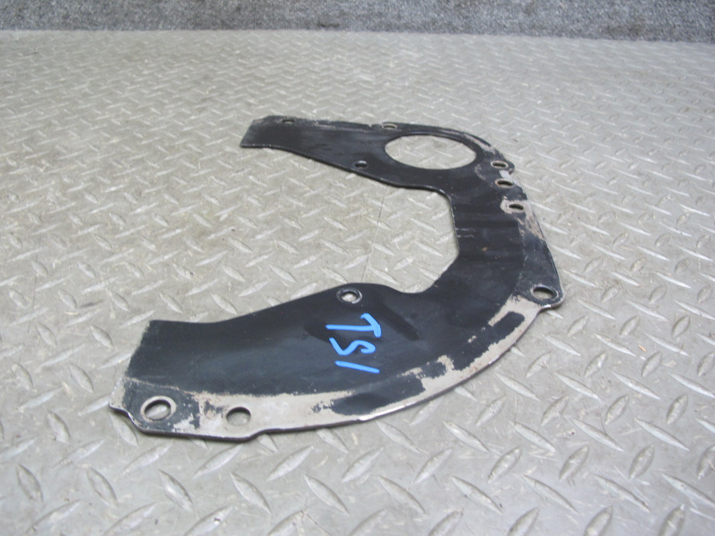 87-88 Toyota Supra MA71 Turbo M/T Transmission Upper & Lower Dust Plate Set OEM