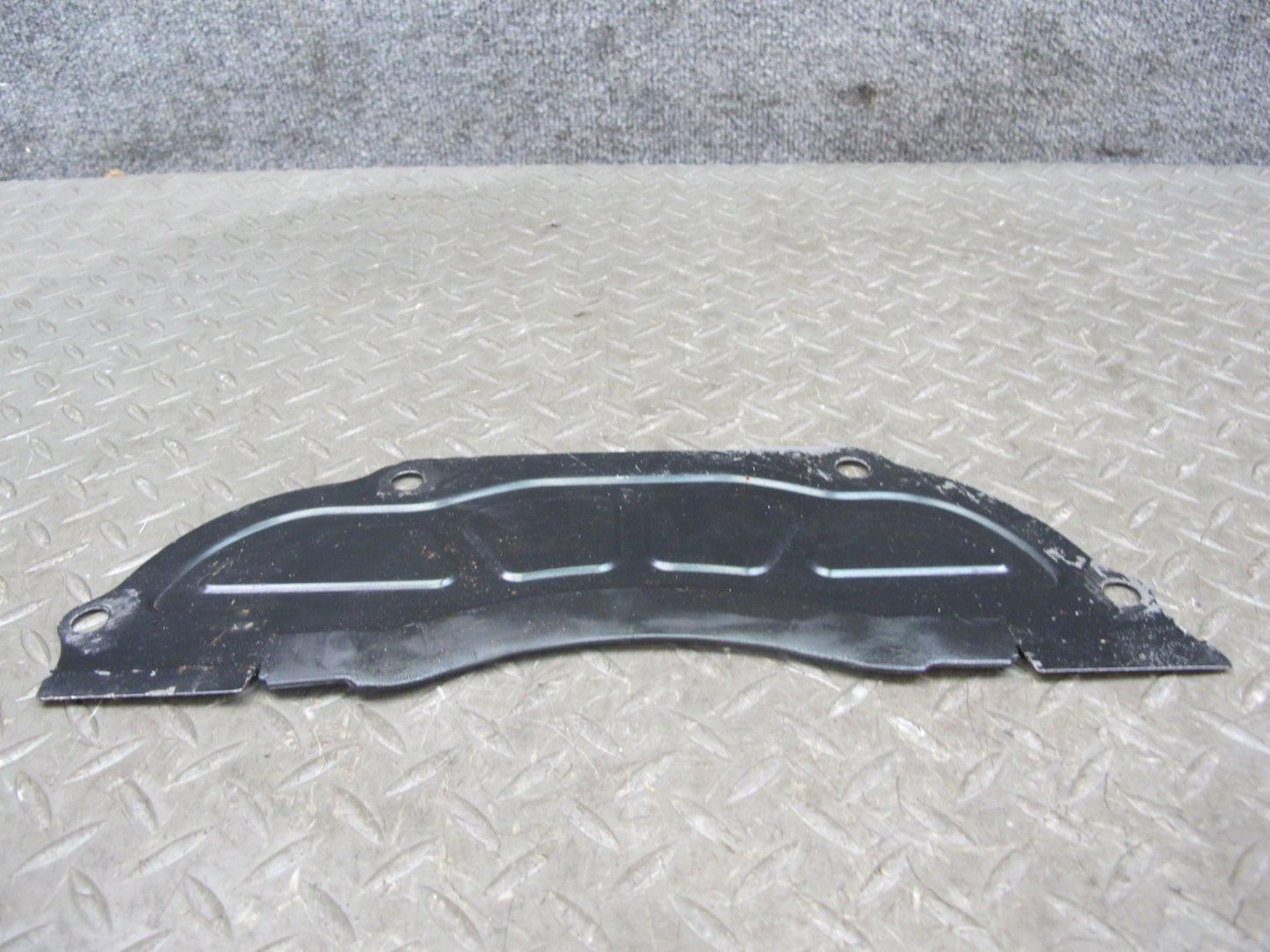87-88 Toyota Supra MA71 Turbo M/T Transmission Upper & Lower Dust Plate Set OEM