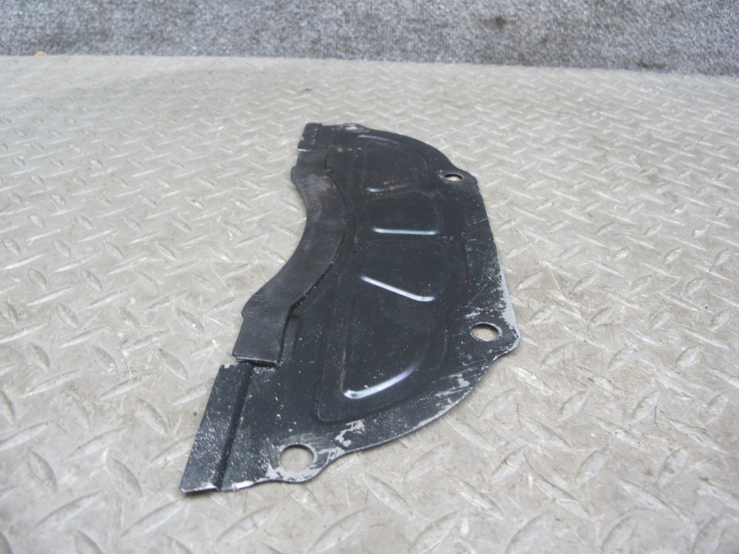87-88 Toyota Supra MA71 Turbo M/T Transmission Upper & Lower Dust Plate Set OEM