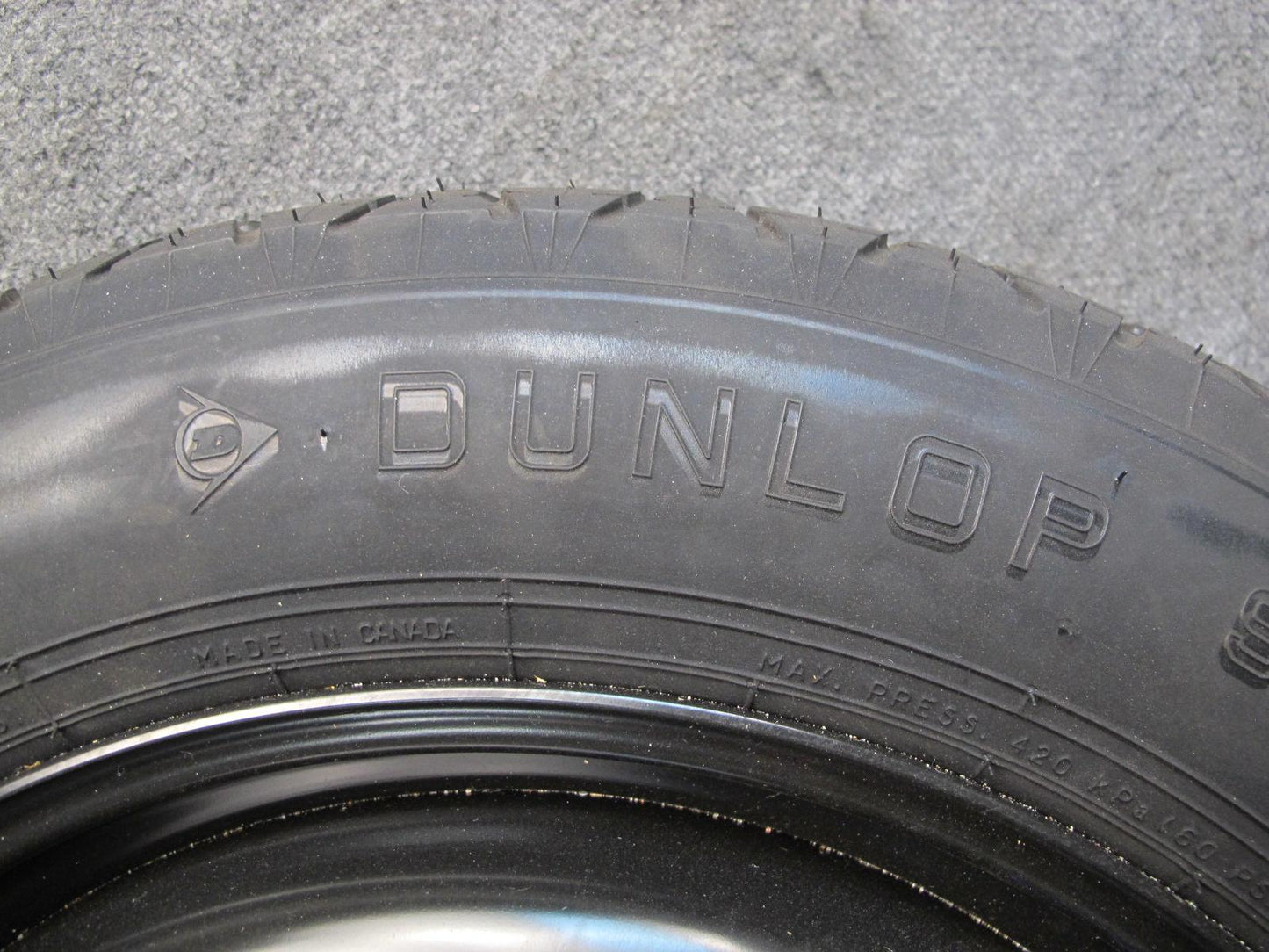 2012-2019 Mercedes W166 ML GLE Rear Spare R18" Wheel Tire 18x4J ET40 155/90