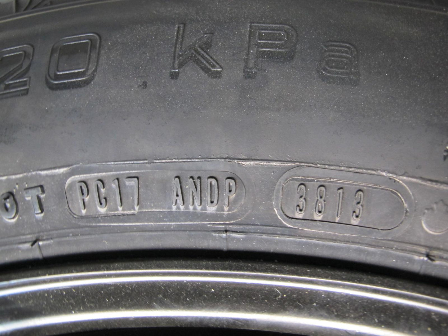 2012-2019 Mercedes W166 ML GLE Rear Spare R18" Wheel Tire 18x4J ET40 155/90
