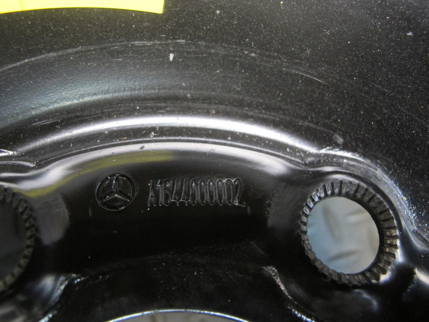 2012-2019 Mercedes W166 ML GLE Rear Spare R18" Wheel Tire 18x4J ET40 155/90
