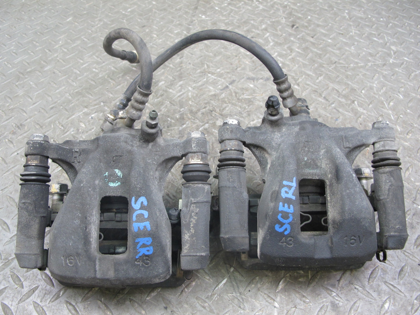 92-98 Lexus JZZ31L SC300 RWD Set of 2 Rear Left & Right Brake Caliper OEM