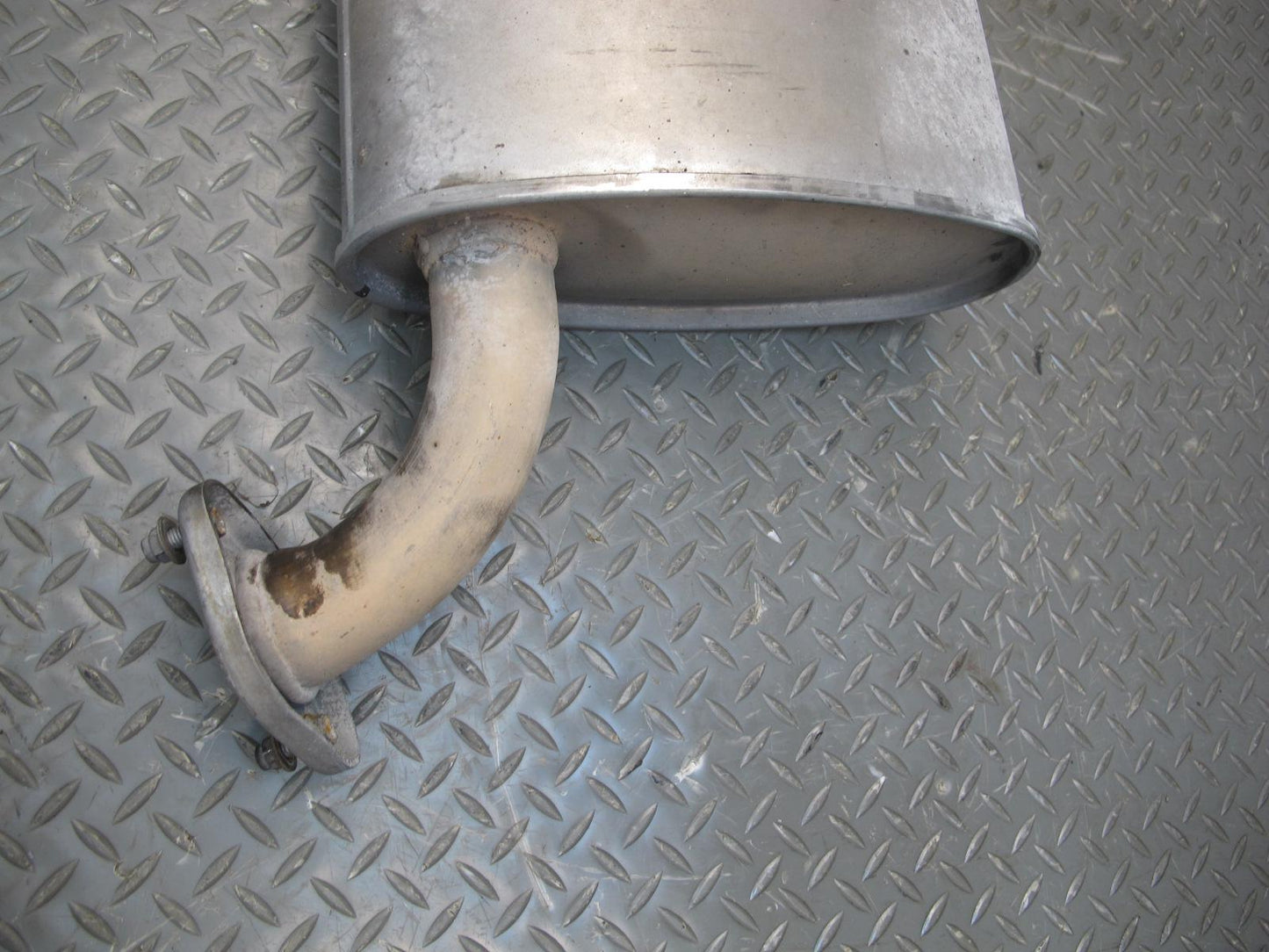 92-00 Lexus JZZ31L SC300 Rear Left Exhaust Muffler w Tip OEM